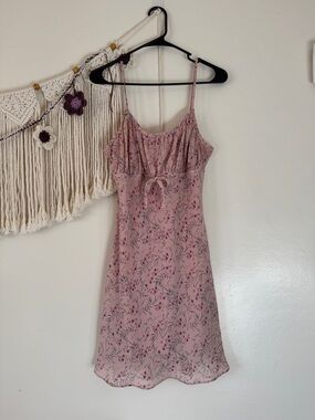 Women's Pink Floral Dress - ALYN PAIGE